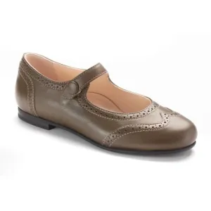 1560 - Taupe Soft Leather Strap for Girl by London Kids