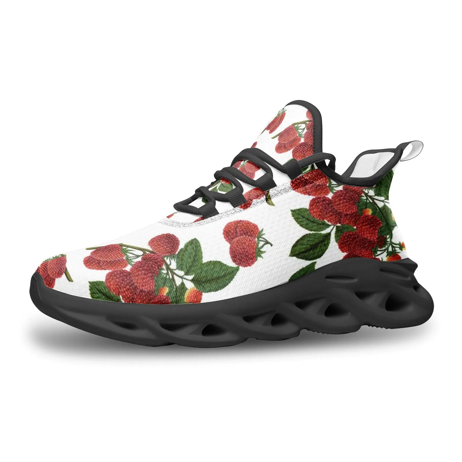 Colossal Raspberry Parfait Unisex Bounce Mesh Knit Sneakers