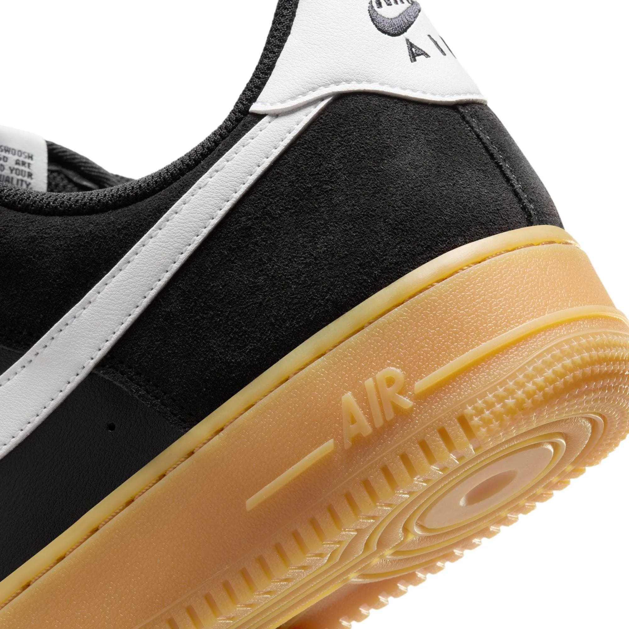 Nike Air Force 1 '07 LV8 "Black Summit White Gum" - Men's