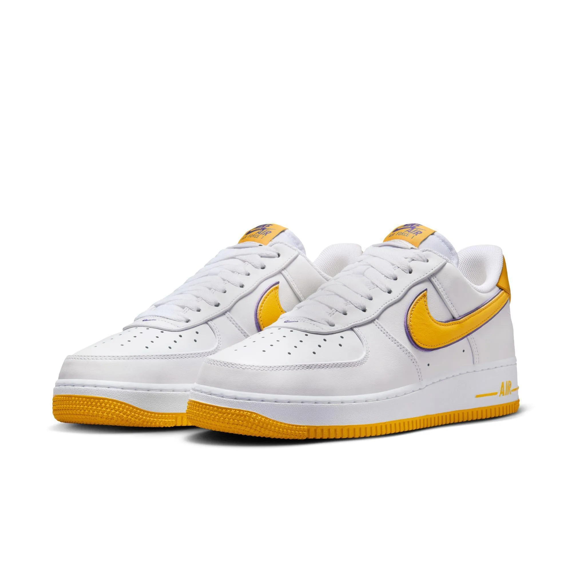 Nike Air Force 1 Low Retro White/Varsity Maize-Varsity Purple