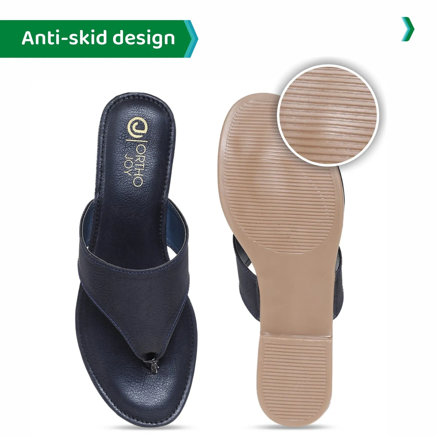 ORTHO JOY Fancy doctor Stylish slippers for women