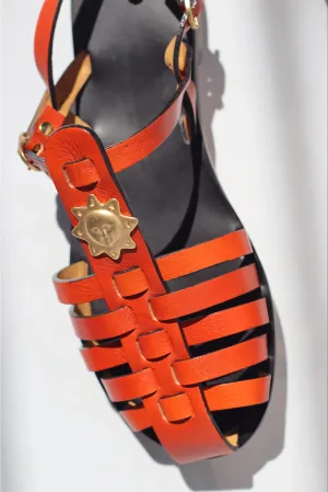 Safran Sun - Camel Sole - Fisherman Sandals