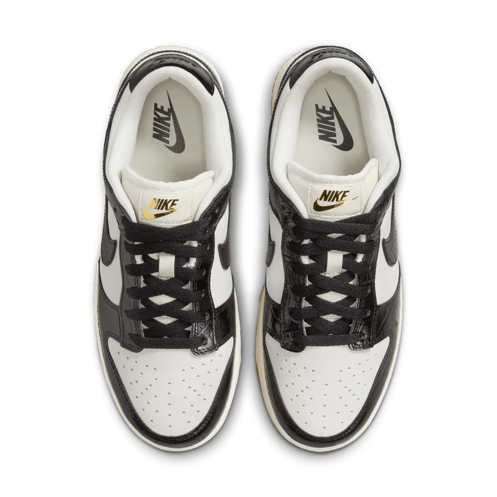 Womens Nike Dunk Low LX Phantom Black